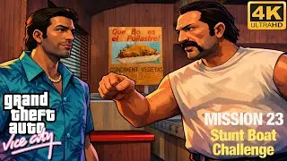 Meet the Macho Man: GTA Vice City – Mission #23 Stunt Boat Challenge 🚤 4K 60FPS Walkthrough #gtavc