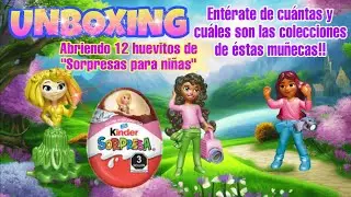 ABRIENDO 12 huevitos de 