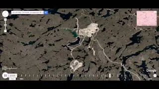 Ekati Diamond  Mine Time Lapse - NWT, Canada