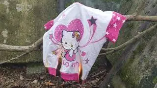 Burning Hello Kitty hoddie