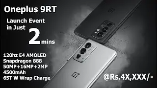 Oneplus 9RT Launch Event in Just 2mins #Oneplus9RT #Oneplus9 #9RT