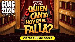¿Quién canta hoy en el Falla? Viernes 30 de enero. COAC 2026 Cuartos 1. Carnaval de Cádiz 2026