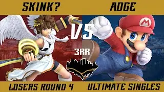 Three River Rumble #39 Losers Round 4 - Skink? (Pit) vs. Adge (Mario) - SSBU
