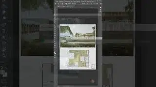 PHOTOSHOP TUTORIAL #archistudent #photoshoptutorial #architect #revit #architecture