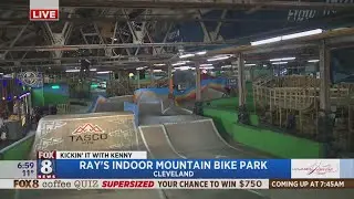 Ray's Indoor Mountain Bike Park: Kickin' it