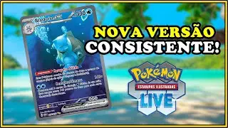 DECK BLASTOISE EX! NOVA VERSÃO MAIS CONSISTENTE!! POKÉMON TRADING CARD GAME LIVE!