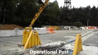 PAS 68 Crash Test of Vehicle Security Barrier - Hostile Vehicle Mitigation