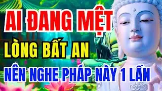 Ai Đang Mệt Với Cuộc Đời, Nhất Định Phải Nghe Bài Pháp Thoại Này | Lời Phật Dạy | Đời Vô Thường