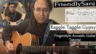 The Raggle Taggle Gypsy - Guitar Tutorial with Tab