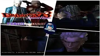Vergil Introduction Devil May Cry 3 Dantes Awakening gamepley | #devilmaycry #aethersx2  #vergil
