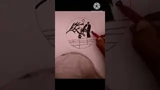 MOM AND SON DRAWING BY CTG ARTS