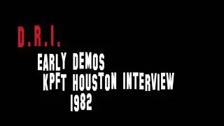 DRI on KPFT • Early Demos 1982