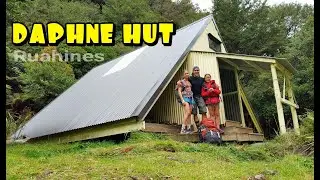 Daphne Hut, Ruahine Forest Park. A great experience with my daughters