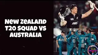New Zealand T20 Squad Vs Australia 2025 | New Zealand Squad Vs Australia T20 Series | M N Cricket | 