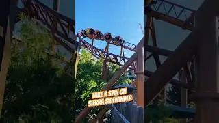 Sierra Sidewinder at Camp Snoopy #knottsberryfarm #knotts #campsnoopy #coaster