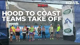 Runners take off for Hood to Coast relay