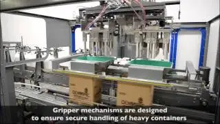 Case Packer for Gallon Containers - A-B-C Model 101