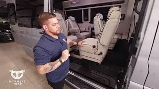 Captain Chair Features: Slide, Swivel & Recline | Ultimate Freedom by Ultimate Toys