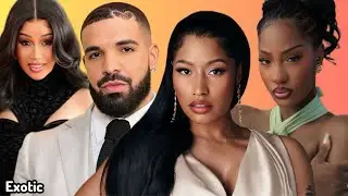 Drake announced Nicki Minaj collab on ice man🤯Cardi b dragged by the GP! Tems & Dave rain dance MV☕️