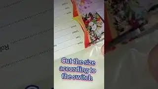 decorate your switch board ☺️☺️☺️😁😁 #shorts