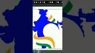 sketch Indian flag using python code #sktech #pythoncode #learning #python #new