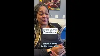 Seeing Your New Smile for the First Time | Aspen Dental Implant Dentures Reveal