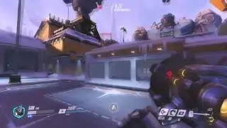 Overwatch Beta Bug Compilation: Reinhardt Shield Glitch