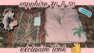 sapphire 70&50 off sale exclusive articles👌    [ideas by hina]      #subscribe #ideas #sapphire