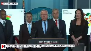 🇺🇸 Trump's MAHA Team Unveils Historic Nutrition & Health Overhaul at White House Briefing