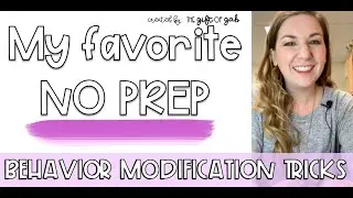My Favorite Speech Therapy Behavior Management Tricks