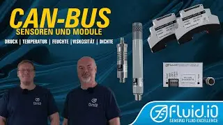 CAN-Bus Sensor Neuheiten: Viskosit&auml;t, Dichte & Temperatur in einem Sensor kombiniert