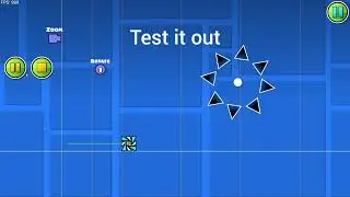 *TUTORIAL* How to make spikes rotate in a circle synced #geometrydash #gd 