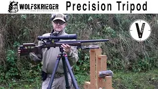 Wolfskrieger Precision Tripod | Shooting Tripod | Stativ f&uuml;r Sch&uuml;tzen