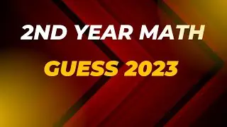 2nd year math guess paper 2023 | class 12 math guess paper 2023