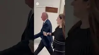 Rep. Mike Ezell from South MS confronts Palestinian American protester at U.S. Capitol
