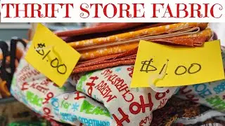 Thrift Store Fabric (8/2/25)