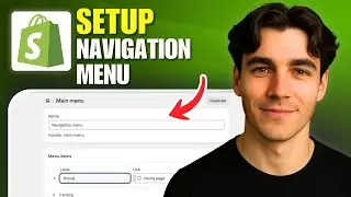 How To Set Up Navigation Menu On Shopify (Tutorial 2026)