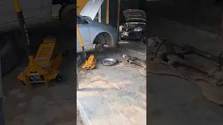 Car suspension work #carrepairservice #automobile #carengine #mechanic Alhamdulillah