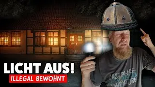 WIR MUSSTEN AUFPASSEN! 😵‍💫 ILLEGAL BEWOHNTES HAUS AN DER HAUPTSTRAßE mit einer VERÜCKTEN LAMPE!