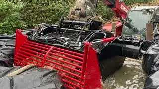 Bietenreinigingsbak /  Beet cleaning - Frickelo