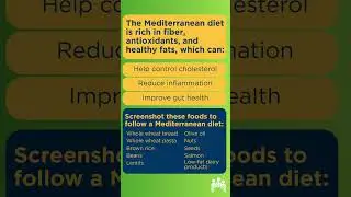 Want to lower artery inflammation? Try the Mediterranean diet! | Kaiser Permanente