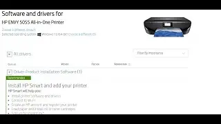 Hp smart app for HP Envy 5055 printer setup | Steps for driver download, wireless install