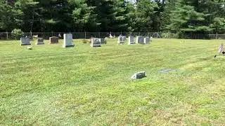 Quick view: Sand Hill Cemetery, Palermo, Maine. August 2023