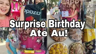 BIRTHDAY SURPRISE||na prank namin si Ate Au😂 #birthdaysurprise #orderfromlazada #janelingmalsi