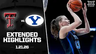 #19 Texas Tech vs. BYU Extended Highlights | 2025-26 Big 12 Men's Basketball