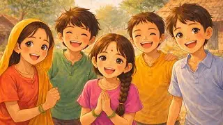 A Village Girl&rsquo;s Birthday 🌸 | Morning Temple Prayers to Night Celebration 💗✨ | Gaon Ka Geet