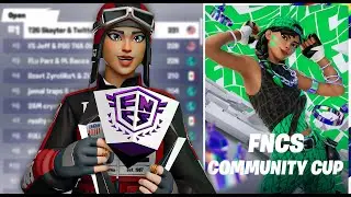 How we dominated the FNCS Community Cup!!