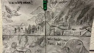 Was wäre wenn… Doch leider… – Zeichnung über unsere Welt | Time-Lapse Art