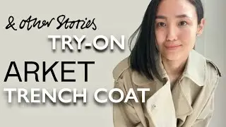 Примерка тренча ARKET + &OTHERSTORIES - ОСЕННЯЯ БАЗОВАЯ МОДЕЛЬ 2021 // Скандинавский стиль