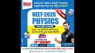 FREE, FREE, FREE 🎯Free Offline Classes💥NEET-2026 (Physics) | BEST NEET COACHING IN INDORE #physics